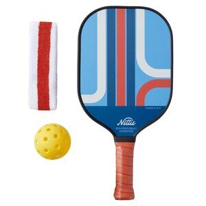 Nettie The Bedford Pickleball Paddle Sweatband Ball Set Carbon Fiber